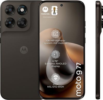 Смартфон Motorola Moto G77 8/256GB Black Olive; ; SM098-17; Motorola Moto G