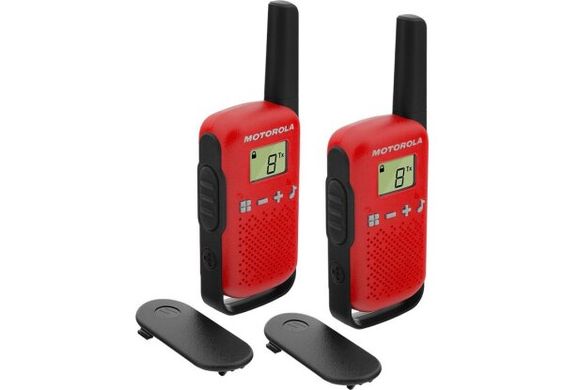 Рації Motorola TALKABOUT T42 RED TWIN PACK; Motorola; RM003; Рації МОТОРОЛА