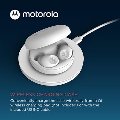 Навушники Motorola Moto Buds 250 White; ; NA001-1; Навушники та гарнітура